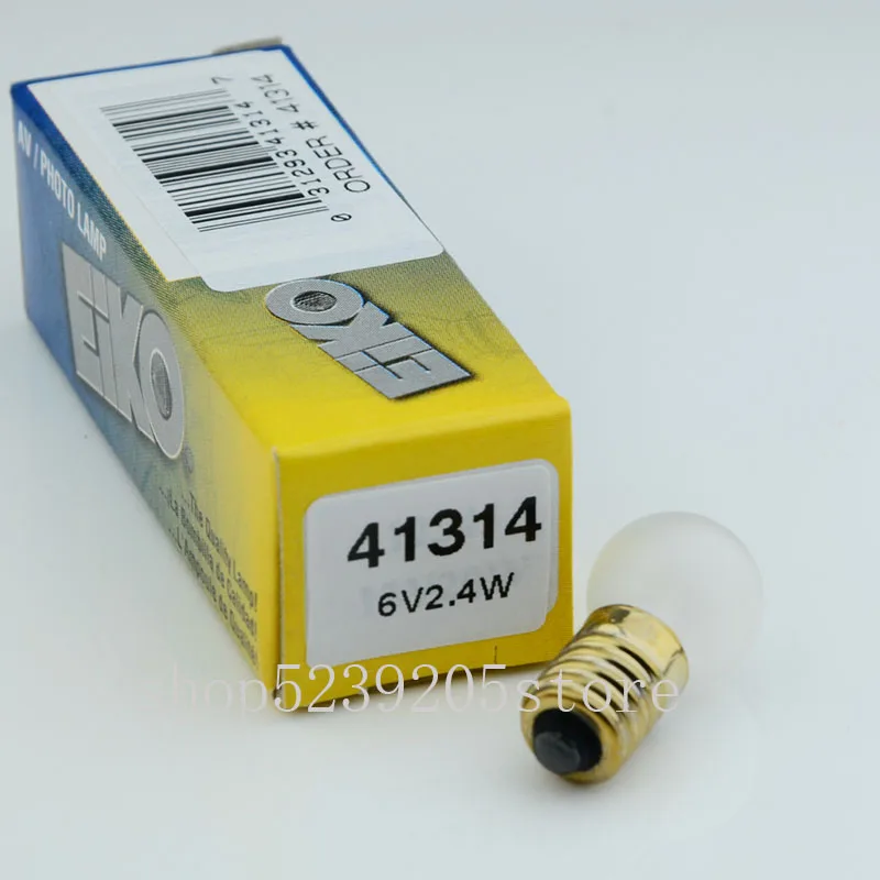 Лампа Eiko 41314 E10 используется для TOPCON OM3/OM4 инструмент кривизны роговицы Eiko 41314 6V2. 4 Вт 0.4A лампа