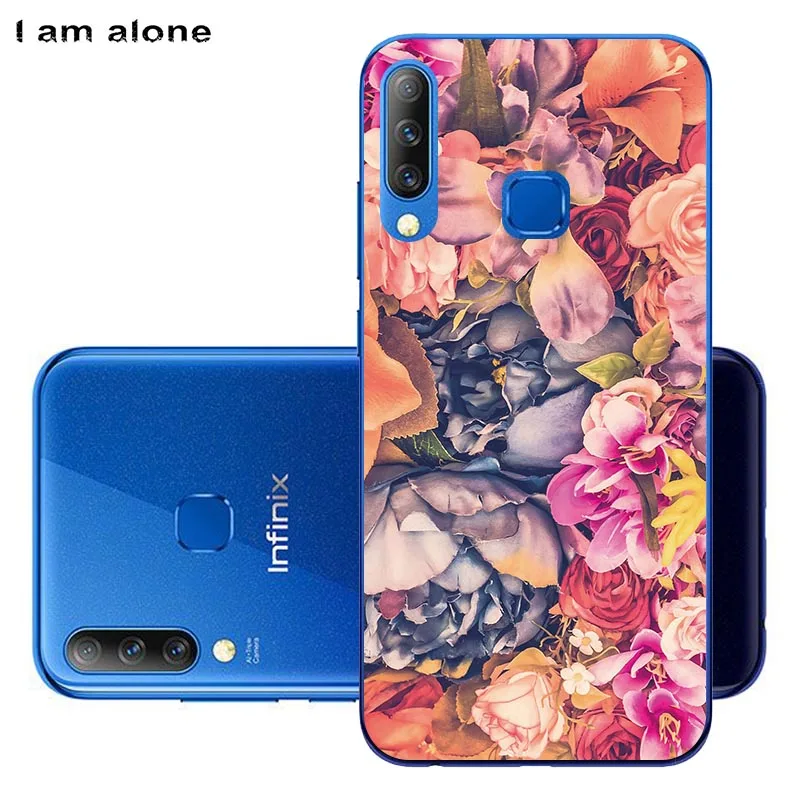 Чехлы для телефонов Infinix Hot S4 X626 6,2 дюймов мягкие сумки из ТПУ мобильный милый мультфильм Печатный для Infinix Hot S4 X626