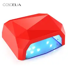 Лампа для ногтей светодиодный Сушилка для ногтей Алмазная форма 30 Вт УФ лампа отверждения для УФ-гель для ногтей EU US Plug гель сушилка для ногтей лампа