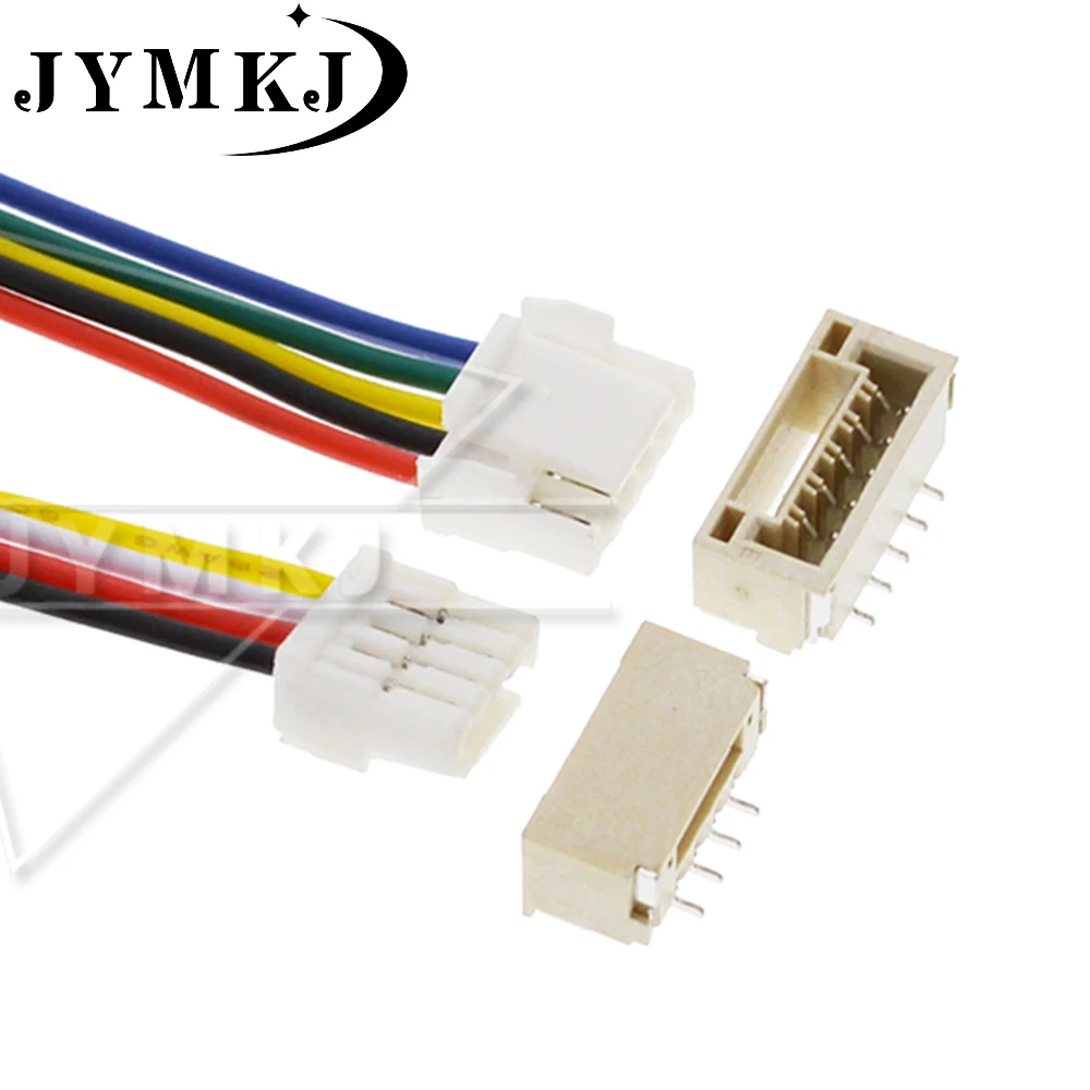 

5 SETS JST GH Series 1.25 2P/3P/4P/5P/6 Pin Connector with Wire 100MM 150MM 1007 28 AWG GH1.25 1.25MM