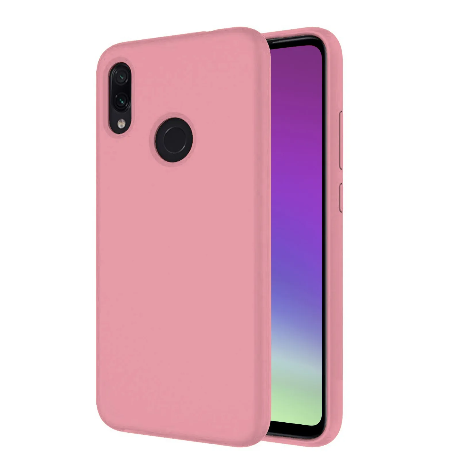 TBOC чехол для Xiaomi Redmi Note 7- Чехол Жесткий Силиконовый низкий зазор Премиум Мягкая сенсорная подкладка устойчивая внутри