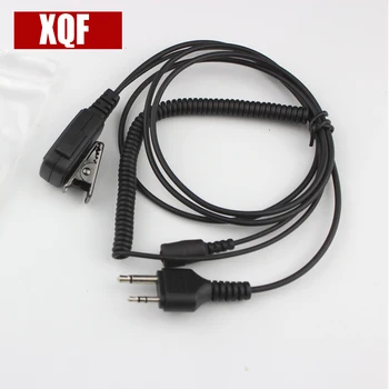 

10PCS 2 Pin Headset Acoustic Air Tube Earpiece Earphone PTT MIC for Midland Portable Radio GXT550/650 GXT1000VP4 GXT1050VP4