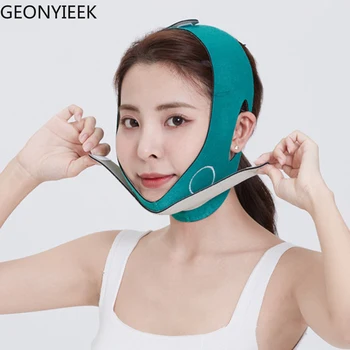 

Elastic Face Slimming Bandage V Line Face Shaper Women Chin Cheek Lift Up Belt Facial Anti Wrinkle Strap Face Care Tools