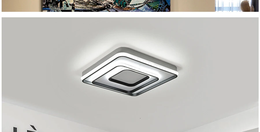 Светодиодные потолочные светильники для гостиной, спальни, современный AC85-265V, домашний деко, потолочные светильники, lamparas de techo для Кабинета