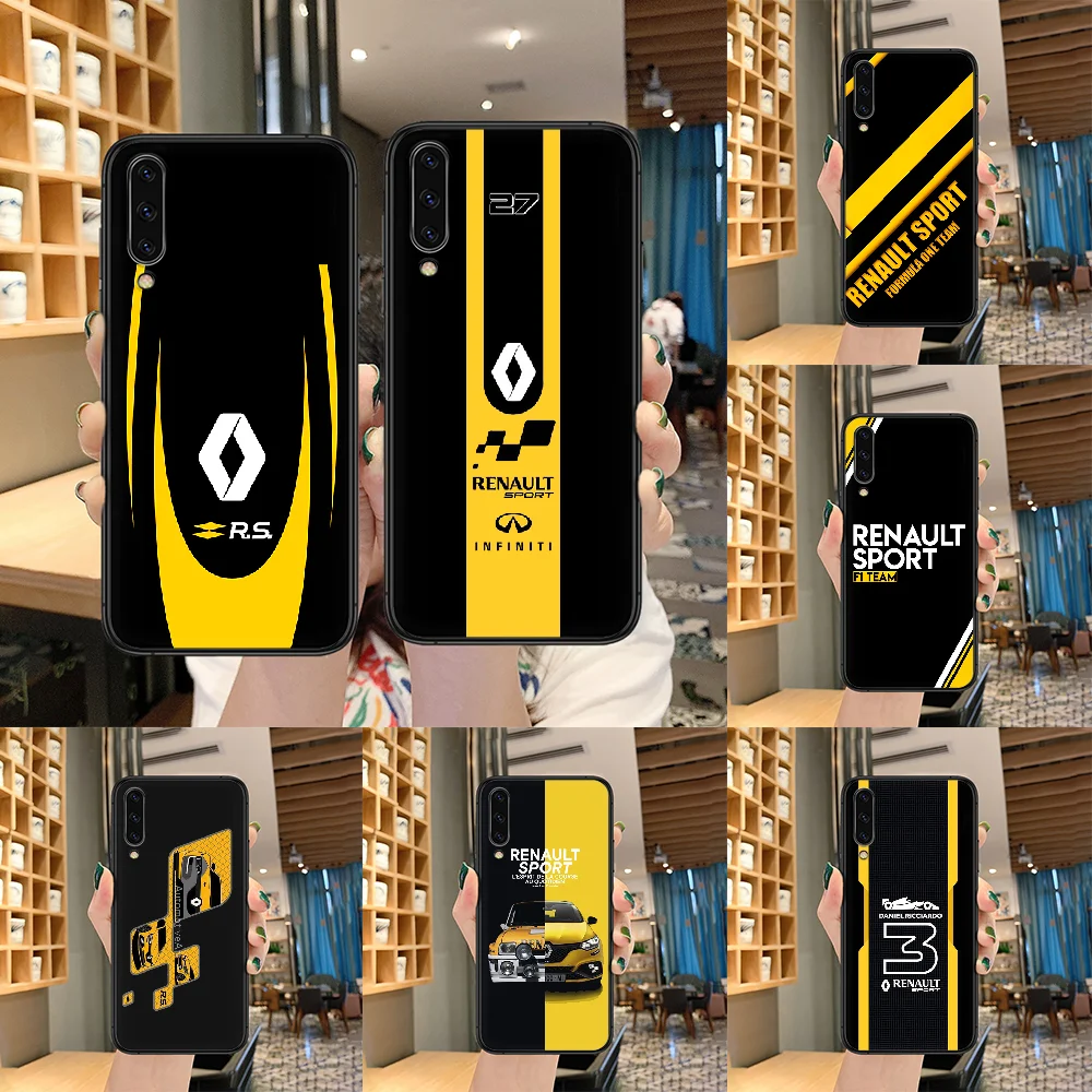 

Car Logo Of Renault Phone case For Samsung Galaxy A 5 10 20 3 30 40 50 51 7 70 71 E S 4G 16 17 18 black waterproof soft coque