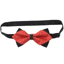 Унисекс галстук-бабочка-регулируемый галстук-бабочка для вечерние-модные свадебные Необычные галстук-бабочка(красный