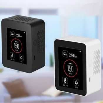 

Wifi Intelligent Air Tester Color Screen TFT Air Quality Humidity Analyzer Multifunction Air Detector Temperature Humidity Meter