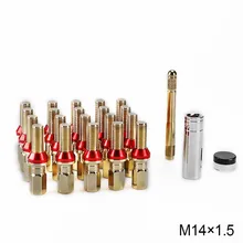 Автомобильная Модифицированная гайка-ступица Ashkenazi с втулкой 304 из нержавеющей стали