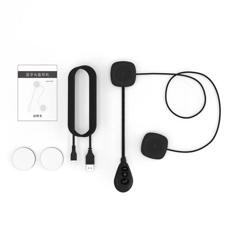 Мотоциклетный шлем гарнитура беспроводная Bluetooth 5,0 MH05 динамик «скутер» наушники громкой связи звонки, музыка играть аксессуары для мотоциклов