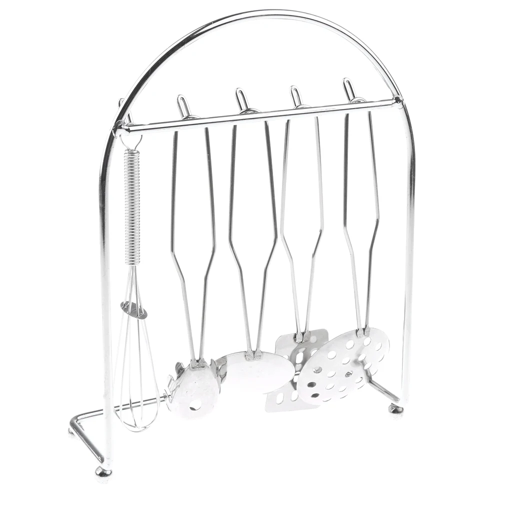 Kids Kitchen Utensil Playset A (6pcs, Stainless Steel) for Children Pretend Play Chef Cooking Kids Kitchen Utensil Playset A (6pcs, Stainless Steel) for Children Pretend Play Chef Cooking