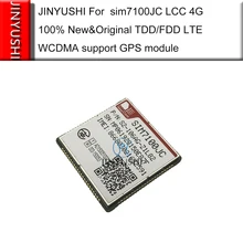 Jinyushi para sim7100jc lcc 4g 100% novo & original tdd/fdd lte wcdma suporte módulo gps no estoque frete grátis