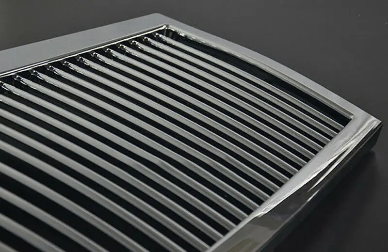 Для Chrysler 300C 2003-2010 серебро АБС высококачественный ПЕРЕДНЯЯ РЕШЕТКА решетка модифицированный фантомный стиль 1 шт