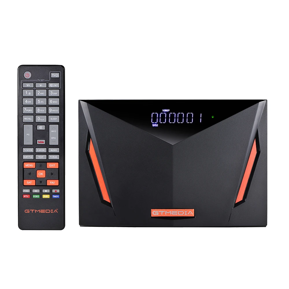 

GTMEDIA V8 UHD 4K Digital Satellite Receiver FTA Sat Decoder Box TV Tuner Wifi Support DVB-S / S2 / S2X + T / T2 / Cable/ATSC-C