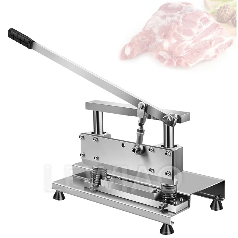 Meat Cutter Bone Cutting Machine Stainless Steel Meat Slicer Household