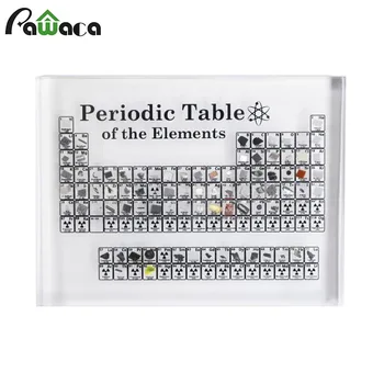 

Acrylic Periodic Table with Elements Student Teacher Gifts Craft Decoration of Elements Display Kids Gifts