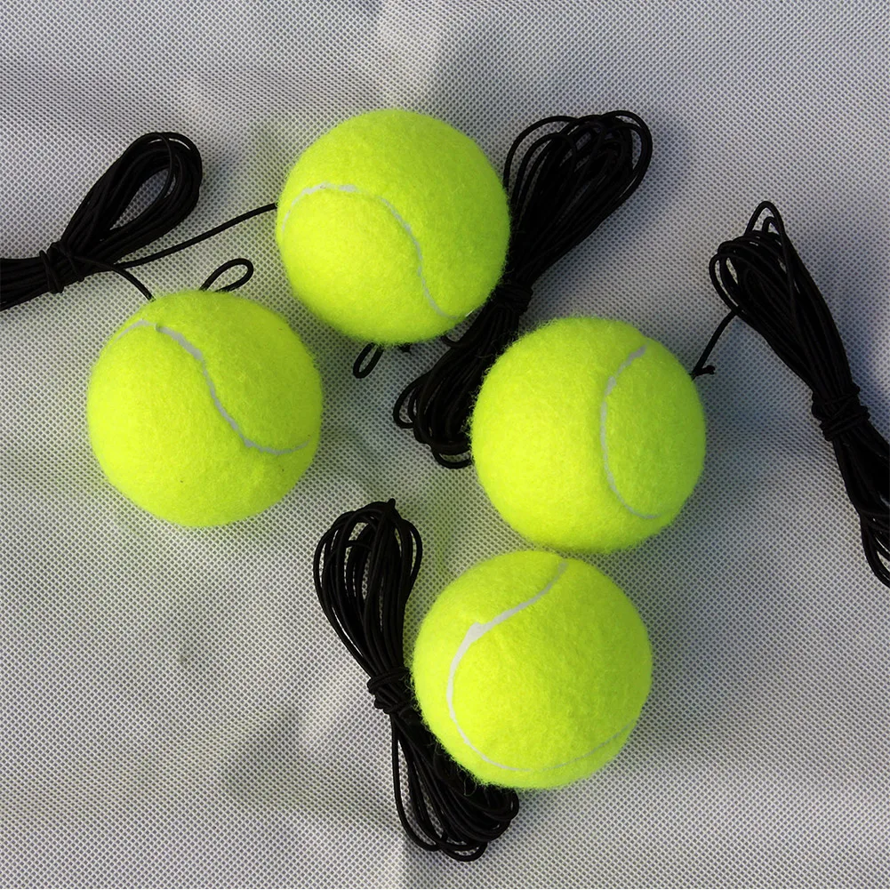 Мяч для игры в теннис устройства для упражнений теннисный мяч спорт самообучения отскок мяч с теннисным тренером плинтус спарринг