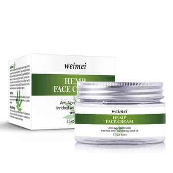 

Hemp Oil Face Cream Moisturizing Firming Skin Shrinking Pores Brighten Skin Facial Nourishing Cream