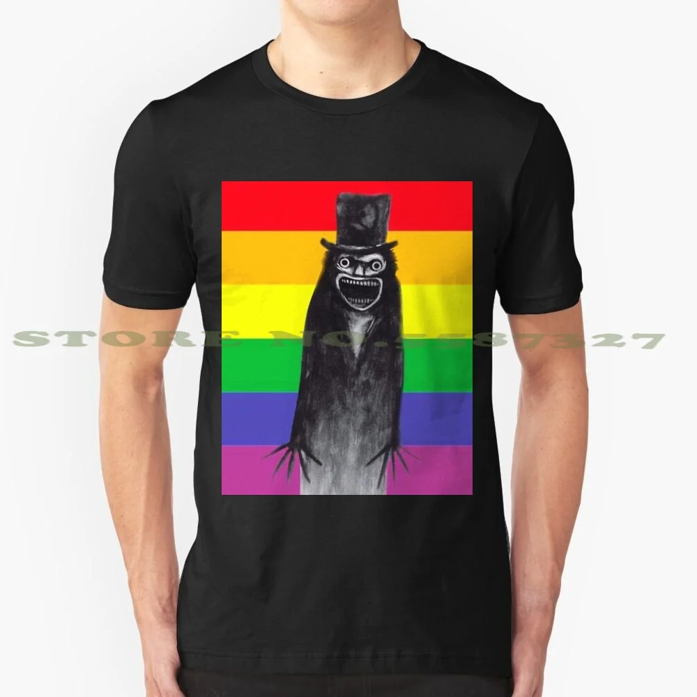Летняя забавная футболка для мужчин и женщин Gay Pride Babadook | Мужская одежда