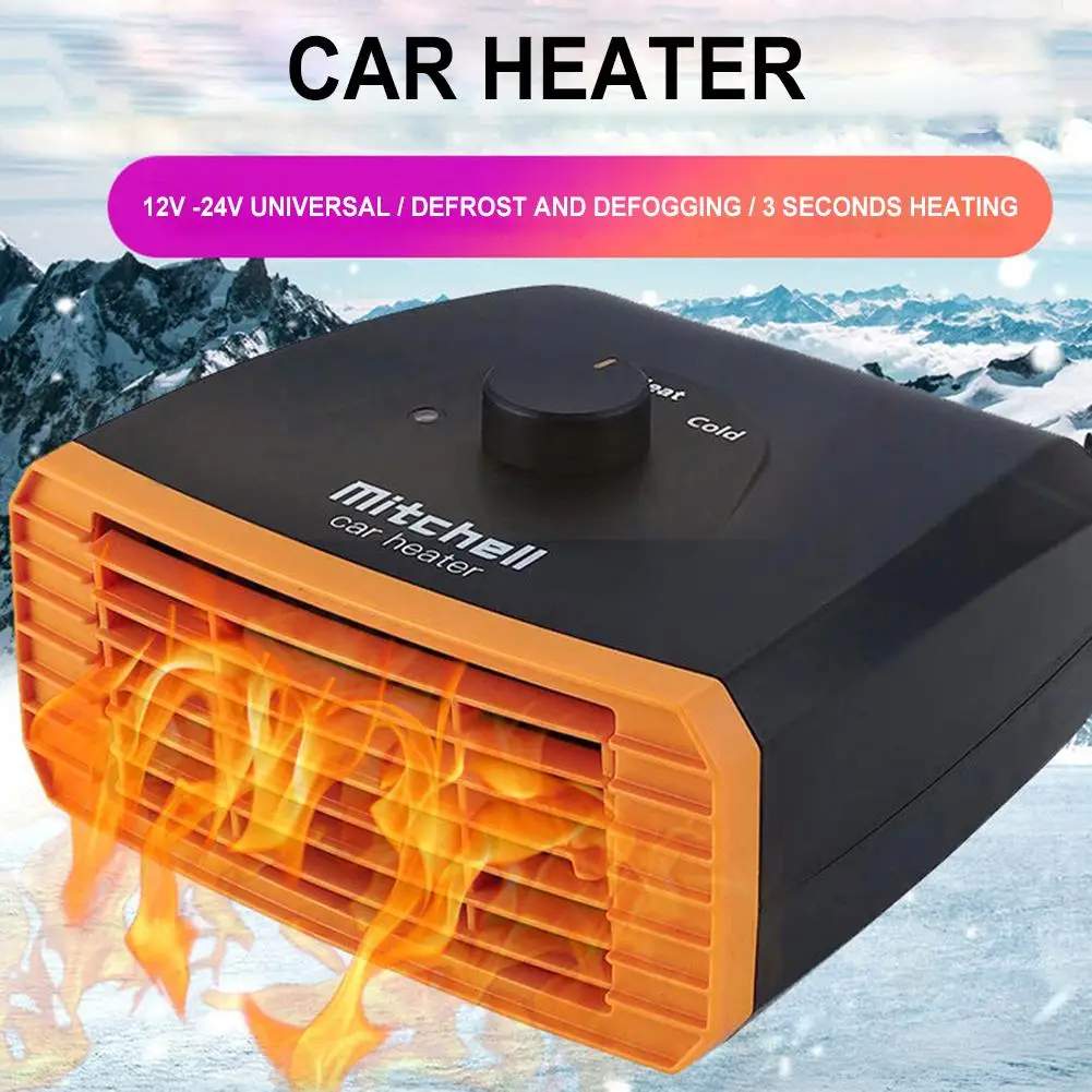 12 V-24 V портативный автомобильный обогреватель Быстрый нагрев Предотвращение