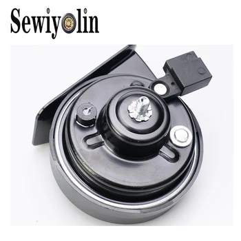 

Loud Car Horn Cry Police Siren Automobile Horn Electric Vehicle Metal ABS Single Trumpet Waterproof Snail Air Horns CCC 2020