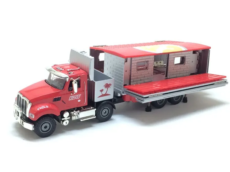 

Alloy America Mike Transformation Caravan Luxury Touring Truck Alloy Car Model Toy Car