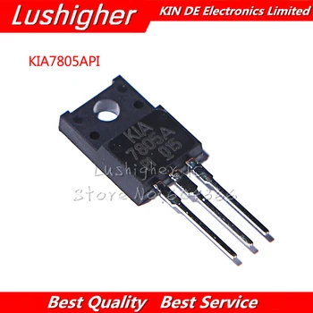 

10Pcs KIA7805API KIA7805A 7805API 7805A TO220F KIA7805API-U/P