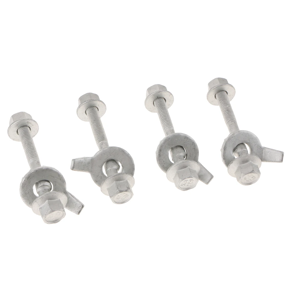 4 Pieces Car Wheel Alignment Eccentric 12.9 Bolt Lock Screws Kit