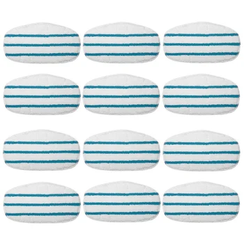 

12 Pack Premium Micro-fibre Replacement Steam Mop Pads for PurSteam ThermaPro 10-In-1
