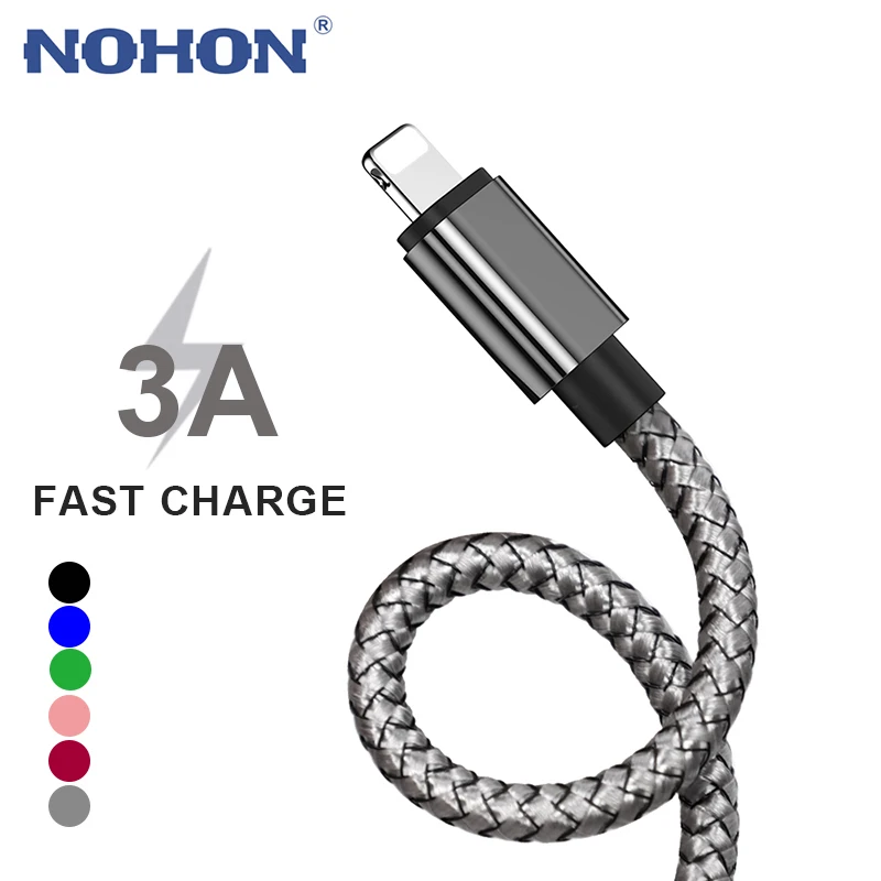 3m Fast Charging USB Charger Cable For iPhone 11 12 Pro Max Xs X XR 6 6s 7 8 Plus iPad Data Long Wire Cord Mobile Phone Cables