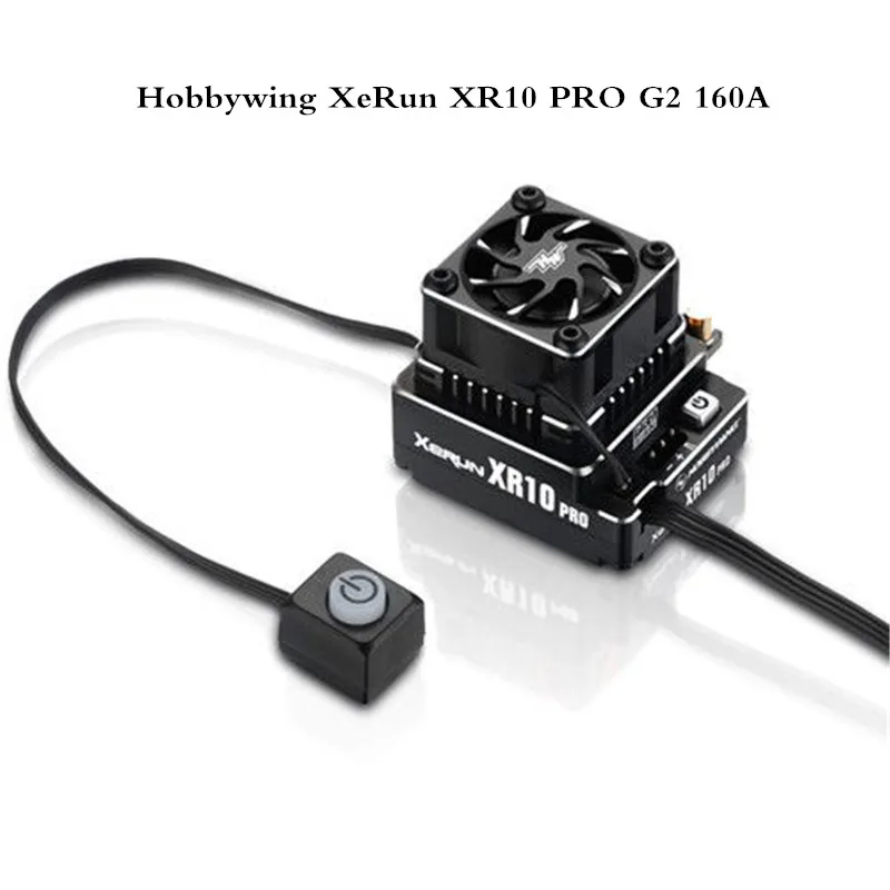 Hobbywing XeRun XR10 PRO G2 160A бесщеточный сенсорный конкурс ESC 2 3s LiPo для RC 1/10 1/12 Touring Cars & багги