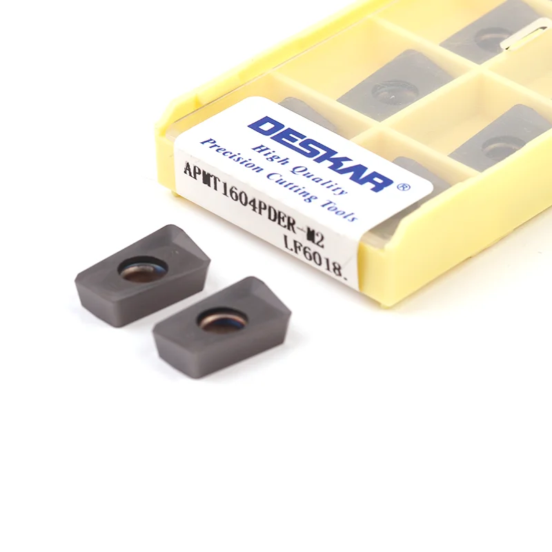 10 шт. APMT1604 PDER M2 H2 XM LF6018 APMT1605 одноранговый Настольный Токарный станок с ЧПУ