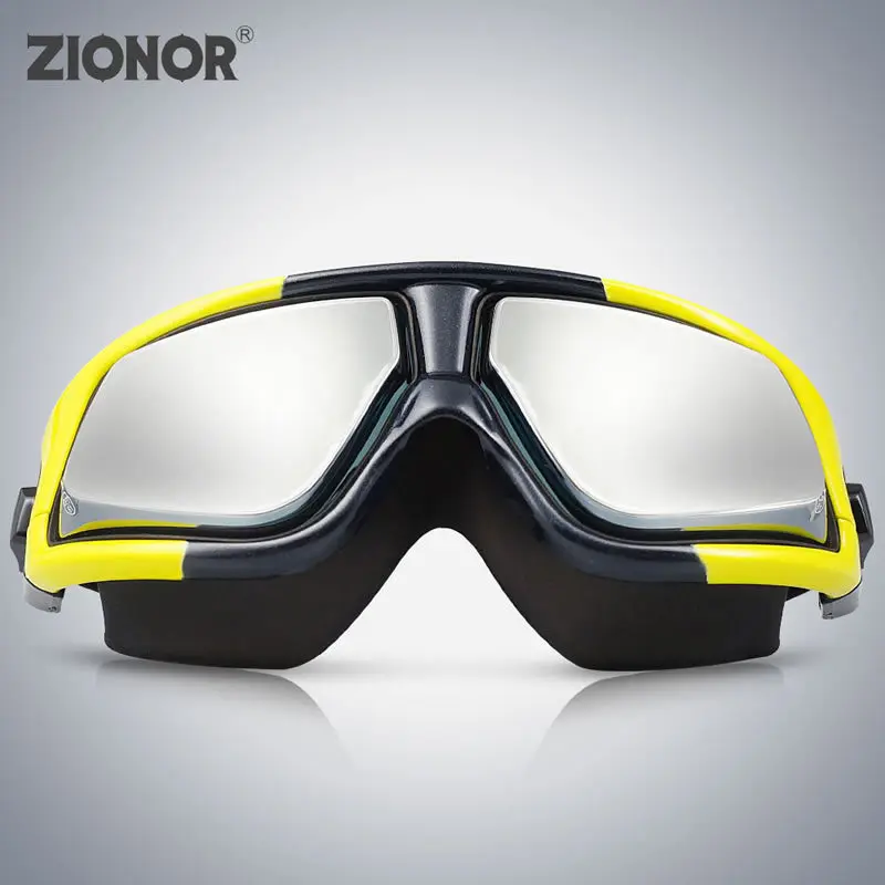 

Goggles High-definition Anti-fog Waterproof Big Box-Style Defending And Swimming Women's Adult Men's Glasses Prescription Swimmi