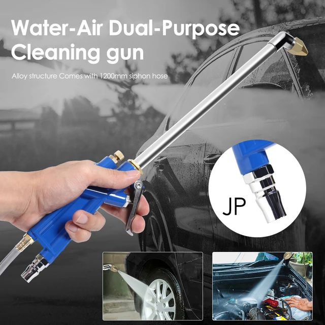 Air Power Engine Cleaning Gun Pneumatic Siphon Solvent Sprayer Oil Cleaner  Degreaser with 3.9 Feet Hose