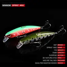 Leurre méné coulant avec hameçons, appât artificiel idéal pour la pêche à la manivelle, en plein air, en hiver, multicolore 