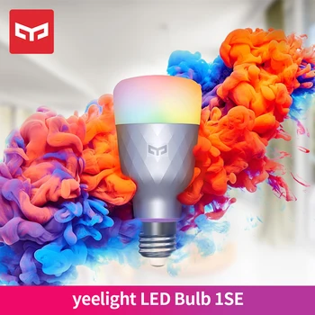 

New Release New Sales Yeelight 1SE E27 6W RGB Smart LED Bulb Wireless Voice Control Colorful Light 100-240V Support Google Home
