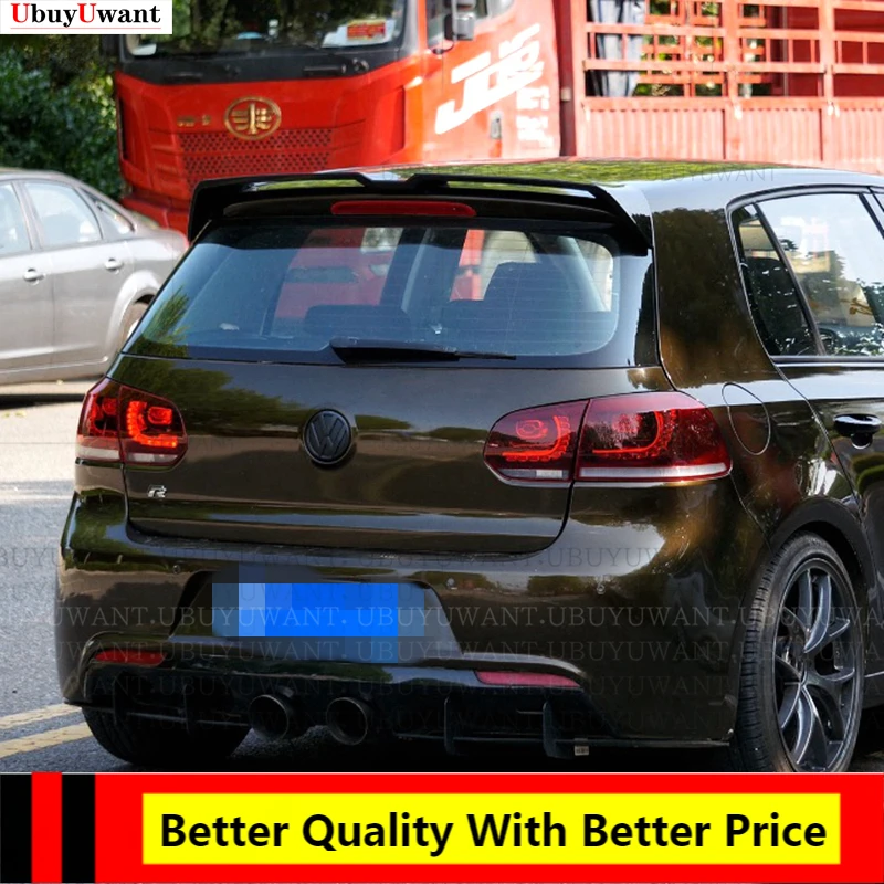 Высококачественный спойлер для хэтчбека VW GOLF MK6 GTI &amp R 2008 - 2012 из АБС-пластика