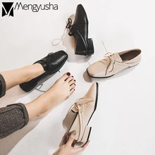 Г., туфли-оксфорды на шнуровке в британском стиле без шнуровки женские лоферы на плоской подошве для работы повседневные тонкие броги Туфли-броги туфли-лодочки известного бренда