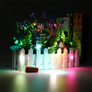 

Battery Powered Strings 80CM Cork Shaped LED Copper Wire Night Starry Wine Bottle HoliDay Light for Christmas