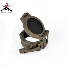 Красный лазер со светодиодом M971 фонарик ИК фильтр для фонарика 2,5 дюйма/64 мм Диаметр FM23 охотничьи фонари аксессуары