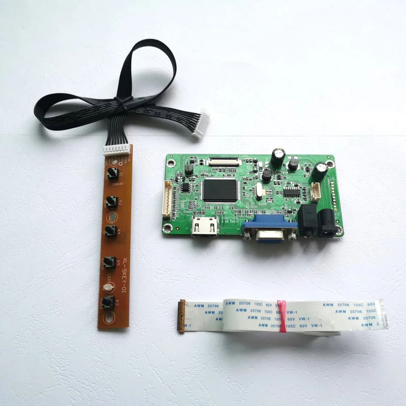 Для B133XTN01.6 B133XTN02.1 1366*768 WLED EDP 30 контактов панель для ноутбука ПК HDMI+ VGA дисплей Контроллер привода платы 13," DIY kit