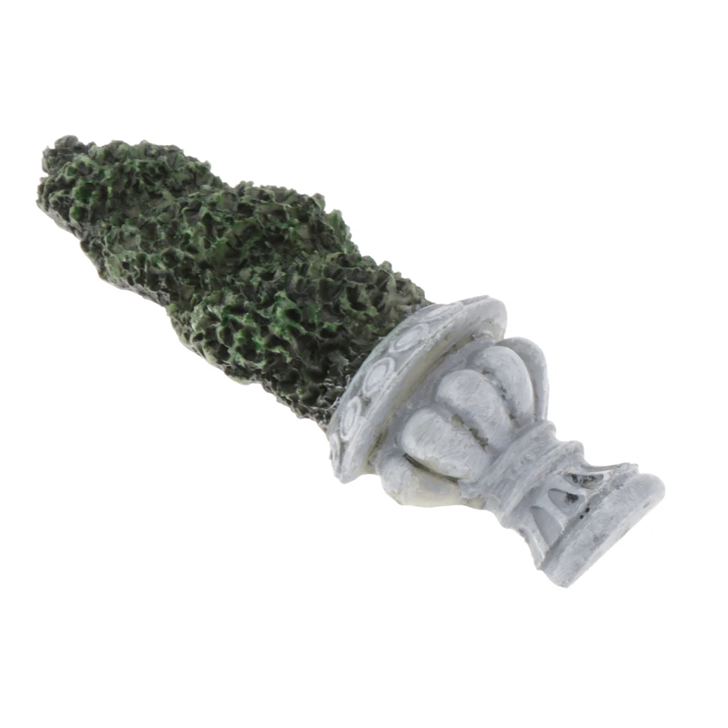 Dollhouse Furniture 1/12 Scale Miniature Resin Tree Toys for Dolls House Garden Decor