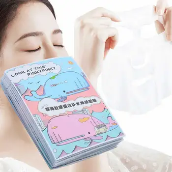 

10pcs Cartoon Facial Mask Face Moisturizing Hydrating Repair Oil Control Skin Care Mask