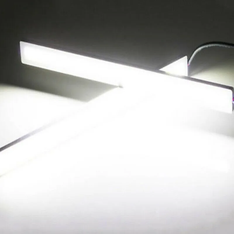 4 x Marine White LED 12 volt Interior Strip Lamp Light Bar Boat Motorhome