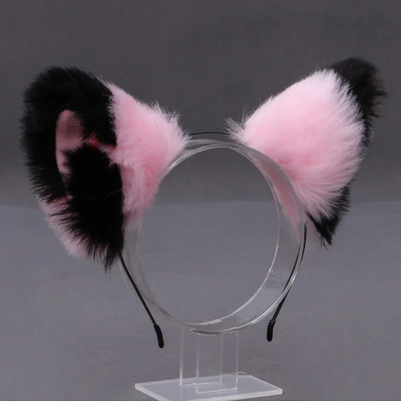 Cosplay Cute Cat Fox Fur Ear Hair Hoops Anime Lolita Hairband Fur Headbands Clip Women Girl Hair Accessories Ear Hair Band Cosplay Cute Cat Fox Fur Ear Hair Hoops Anime Lolita Hairband Fur Headbands Clip Women Girl Hair Accessories Ear Hair Band