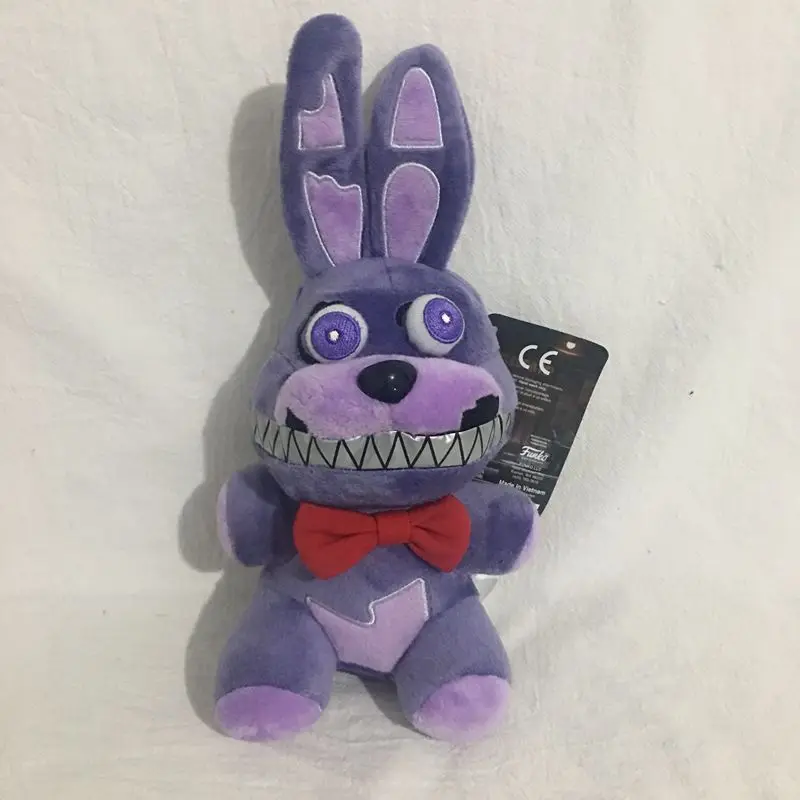 25CM Five Nights at Freddy's Springtrap FNAF Plush Stuffed Toy - Цвет: Фиолетовый