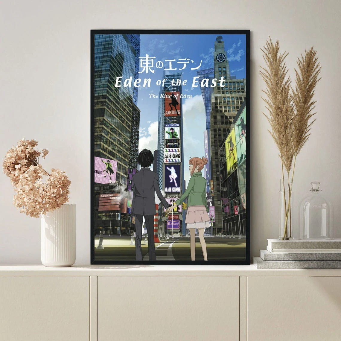 Eden Of The East The Movie I The King Of Eden Anime Posters Anime Tv Series Canvas Print Custom Painting Calligraphy Aliexpress