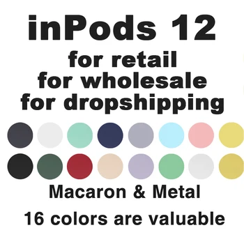 

Original inPods 12 10 pcs/Lot Wholesale Wireless Bluetooth Headphone Wireless Earbuds for IOS Android Universal WirelessEarphone