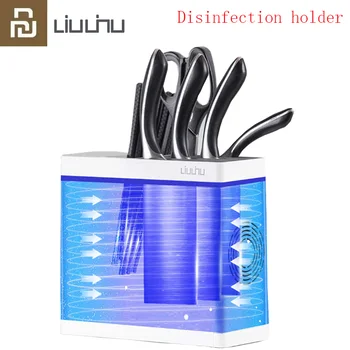 

2020 Youpin UV sterilization knife and chopstick holder hot air drying Portable Storage Kitchen Knives chopsticks holder
