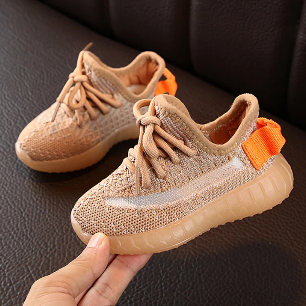 Shoes for Kids Toddler Boy Sneakers  Lightweight Mesh Breathable Soft Soled Night Lighted Shoes for Party and School