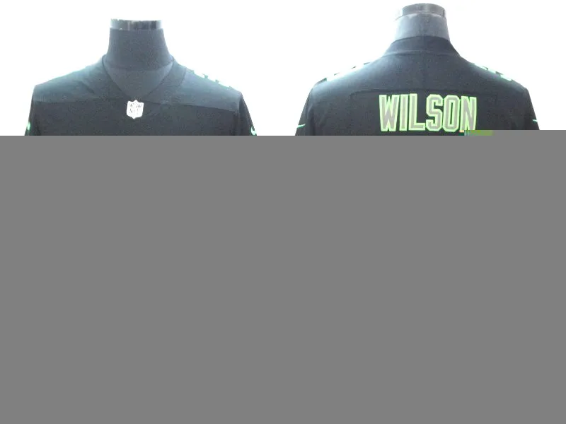 Мужская майка Seattle Shaquem Griffin Russell Wilson 12s Rashaad Penny Vapor Untouchable Limited - Цвет: Лаванда